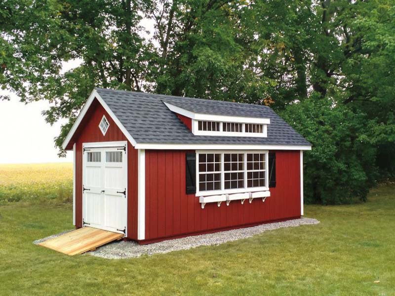 11. Bygga friggebod med toalett loft