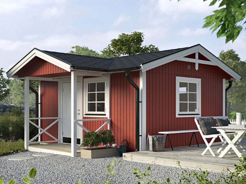 3. Bygga fritidshus stuga