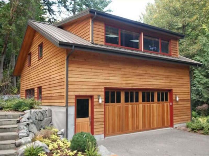 8. Bygga garage med overvaning bodel