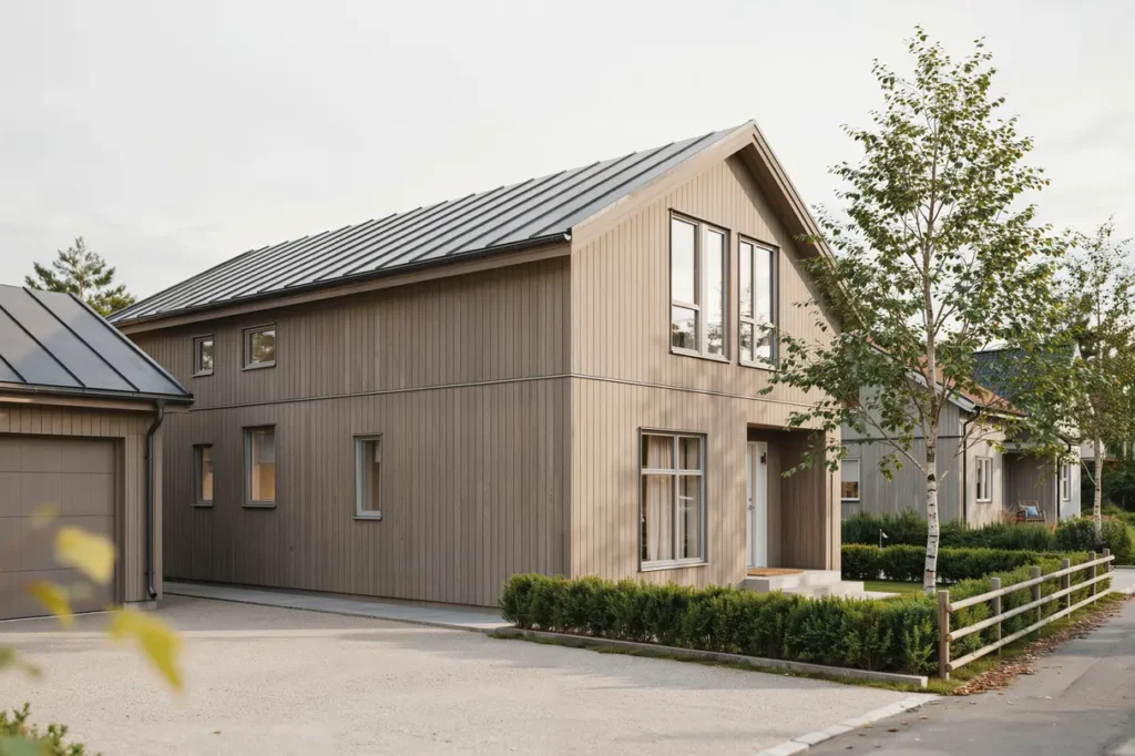 renovering av fasad och till ggsisolering i romberga